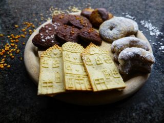 In der Weihnachtsbäckerei - ein paar Plätzchen