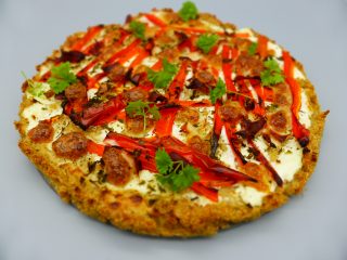 Quinoa-"Flammkuchen"