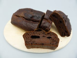 Bitterschokokuchen mit Apfelmark